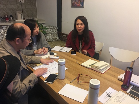 suncitygroup太阳新城办公会议组织教师学习十九大精神